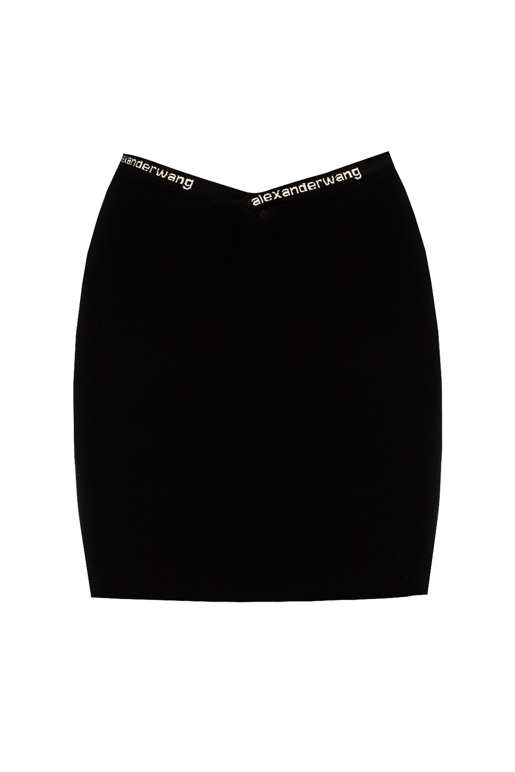 Black Skirt with logo T by Alexander Wang - Vitkac GB